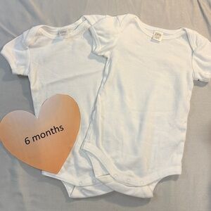 Nordstrom White Kids Bodysuit Set